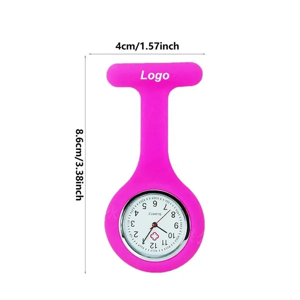 Silicone Nurse Fob Watch