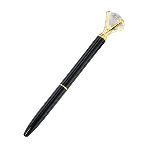 Multicolor Crystal Diamond Metal Ballpoint Pen