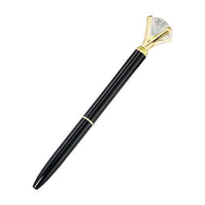 Multicolor Crystal Diamond Metal Ballpoint Pen