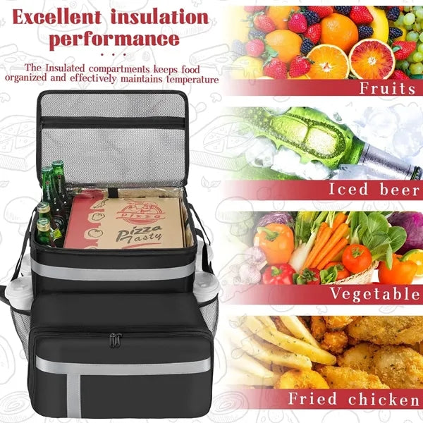 Large Pizza Delivery Bag