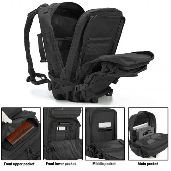 45L Military Tactical Backpack