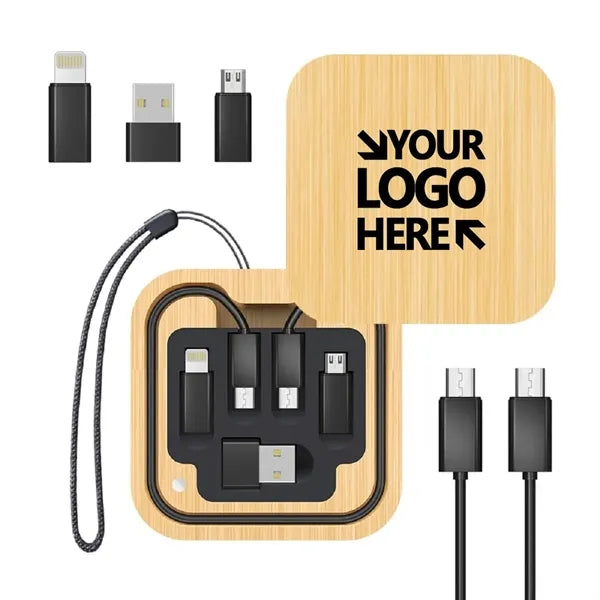 Wooden Multi USB Adapter Kit