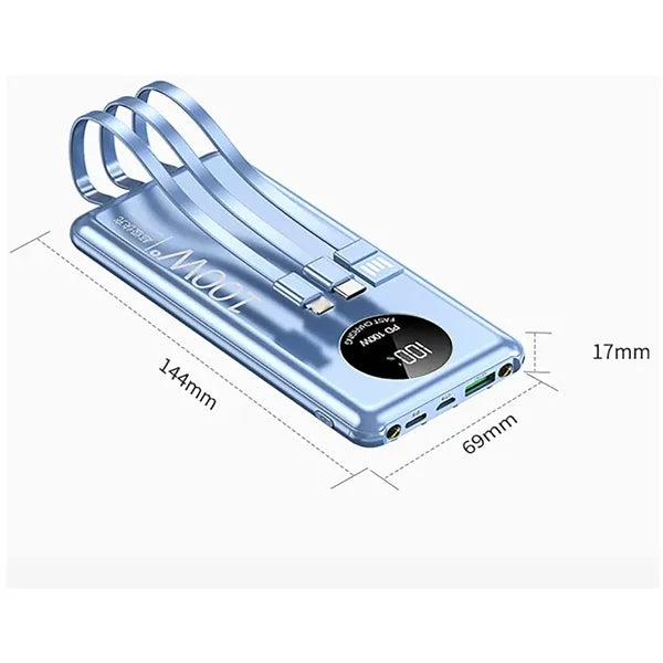 10000mah LED Display External Battery Pack Phone Charger