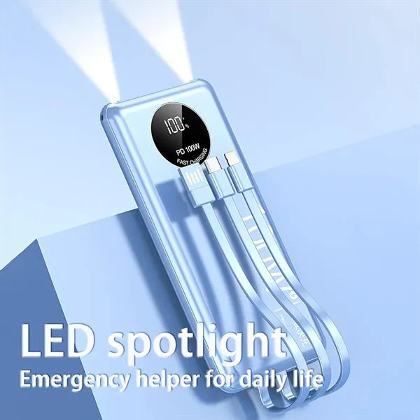 10000mah LED Display External Battery Pack Phone Charger