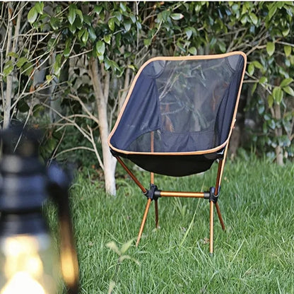 Ultra Stable Moon Compact Folding Camping Chair Alumin