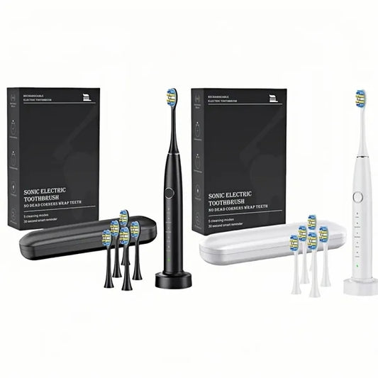 Sonic Electric Toothbrush Rechargeable 5 Modes Waterproof Tr