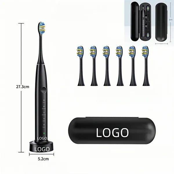 Sonic Electric Toothbrush Rechargeable 5 Modes Waterproof Tr