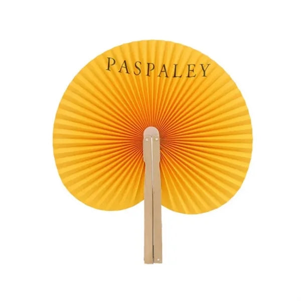 Colorful Folding Paper Fan