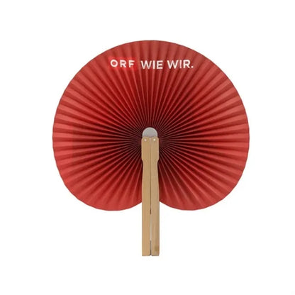 Colorful Folding Paper Fan