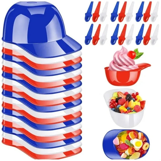 Baseball Helmet Ice Cream Bowls
