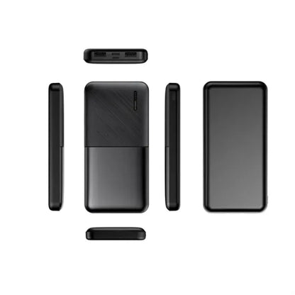 10000mAh Portable Charger Power Bank with 3 Built in Cables