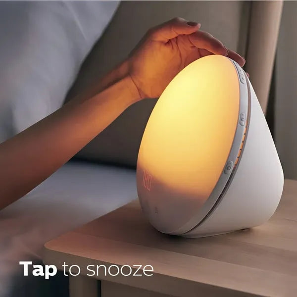 Dual Alarm Sunrise Sunset Lamp