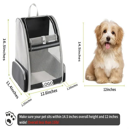 Ventilated Comfort Pet Carrier Backpack