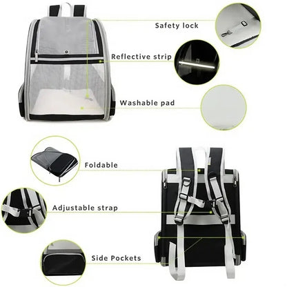 Ventilated Comfort Pet Carrier Backpack