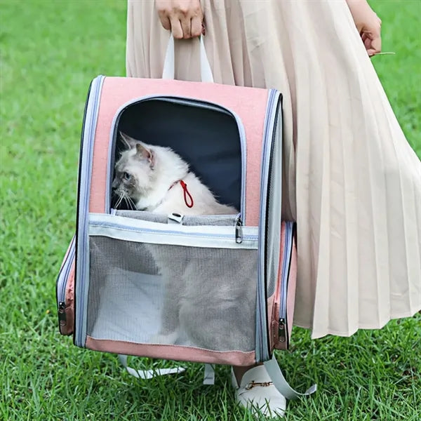 Ventilated Comfort Pet Carrier Backpack