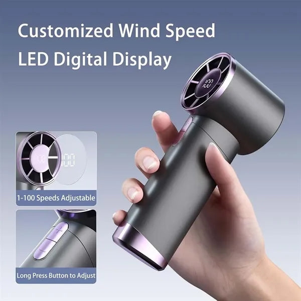 Travel mini rechargeable portable personal handheld fan