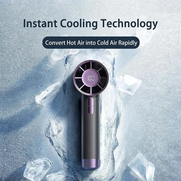Travel mini rechargeable portable personal handheld fan