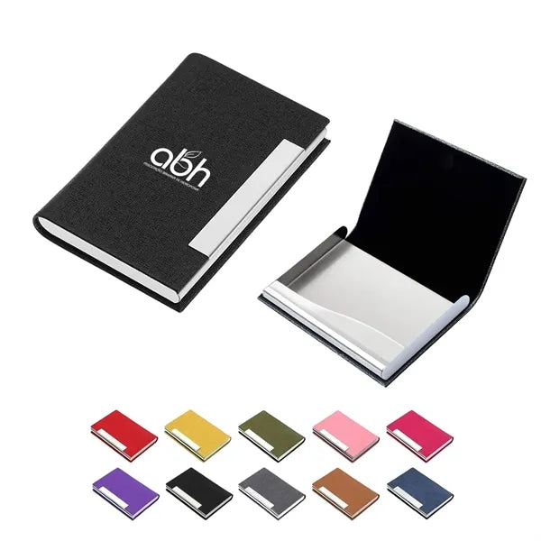 Gift Stainless Steel Logo Metal Card Holder