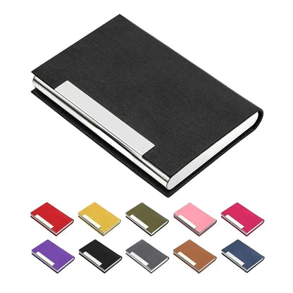 Gift Stainless Steel Logo Metal Card Holder