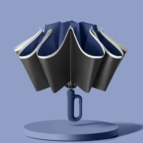 Automatic Open Compact Folding Buckle Sun Umbrella