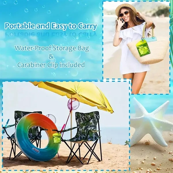 Gentle skin-friendly beach essential summer sand remover bag