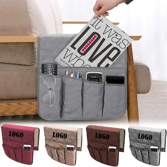 Sofa Armrest Remote Control Storage Organizer