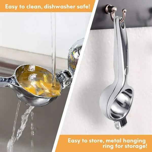 Citrus Juicer Handheld Metal Lemon Hand Press Squeezer