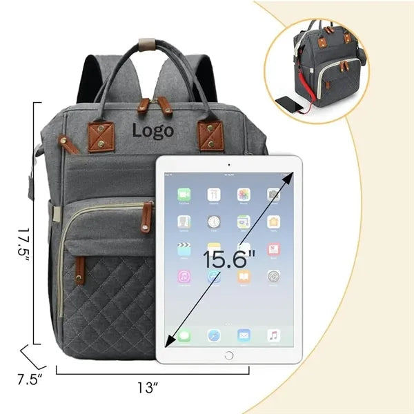 Large Capacity Waterproof Baby Diaper Bag Travel Backpack