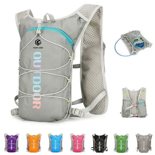 Lightweight hiking marathon running hydration vest backpack