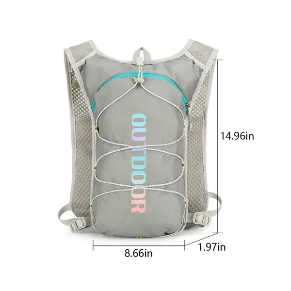 Lightweight hiking marathon running hydration vest backpack