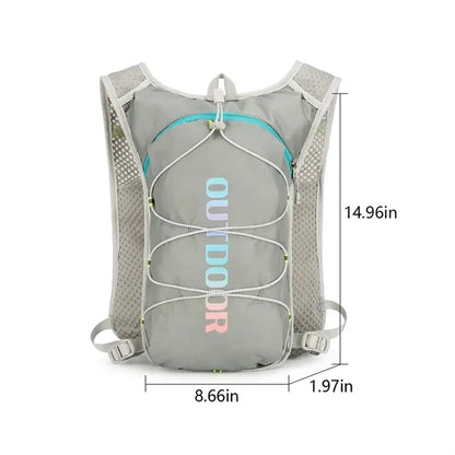 Lightweight hiking marathon running hydration vest backpack