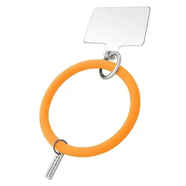 Silicone Phone Lanyard Bracelet Keyring