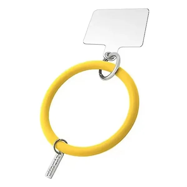 Silicone Phone Lanyard Bracelet Keyring