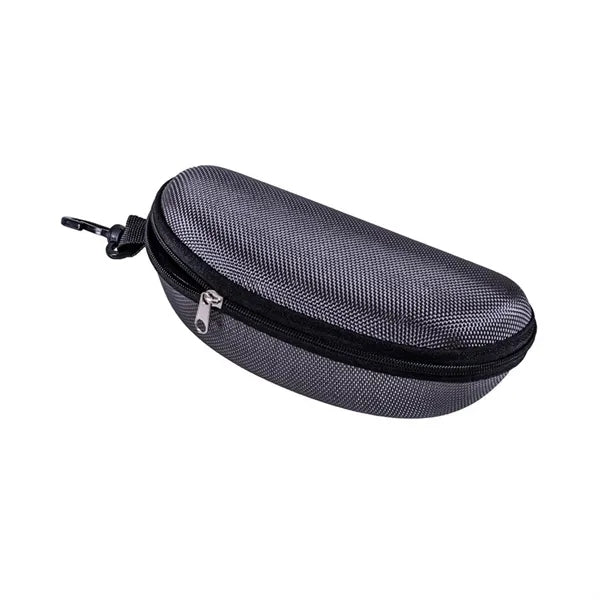 EVA Zippered Sunglasses Case with Clip