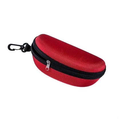 EVA Zippered Sunglasses Case with Clip