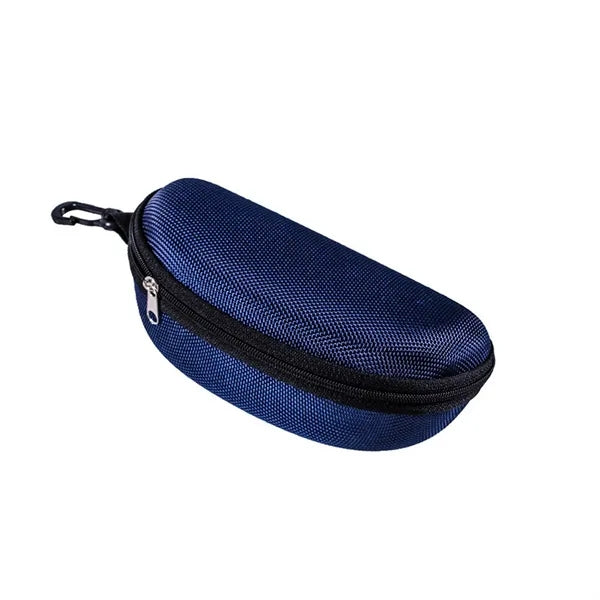 EVA Zippered Sunglasses Case with Clip