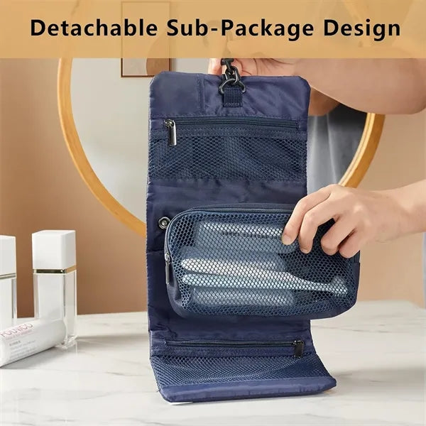 Travel Detachable Waterproof Hanging Toiletry Bag Organizer