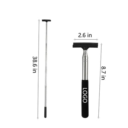 Mini Portable Car Mirror Blade Retractable Wiper