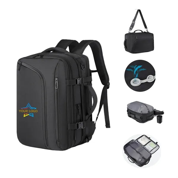 Multi-function Vacuum Compression Backpack For Travel