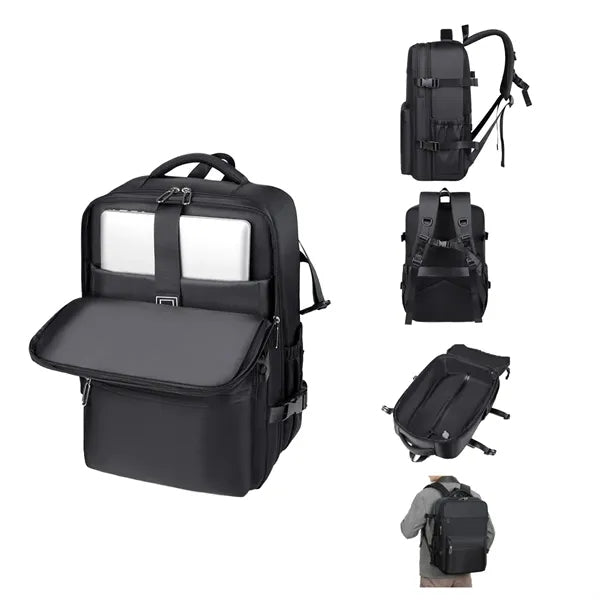 Large Travel Backpack with Storage Vacuum Compression Bags