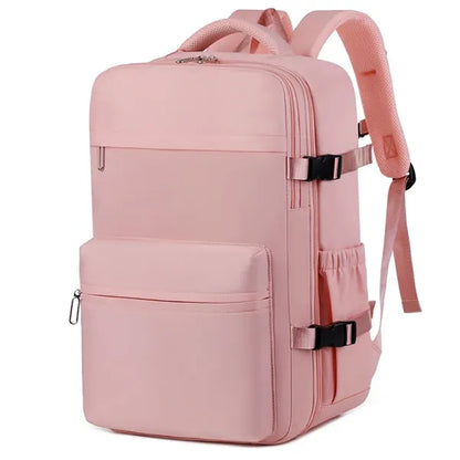 Large Travel Backpack with Storage Vacuum Compression Bags
