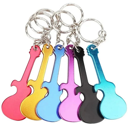 Guitar Can Opener Keychain