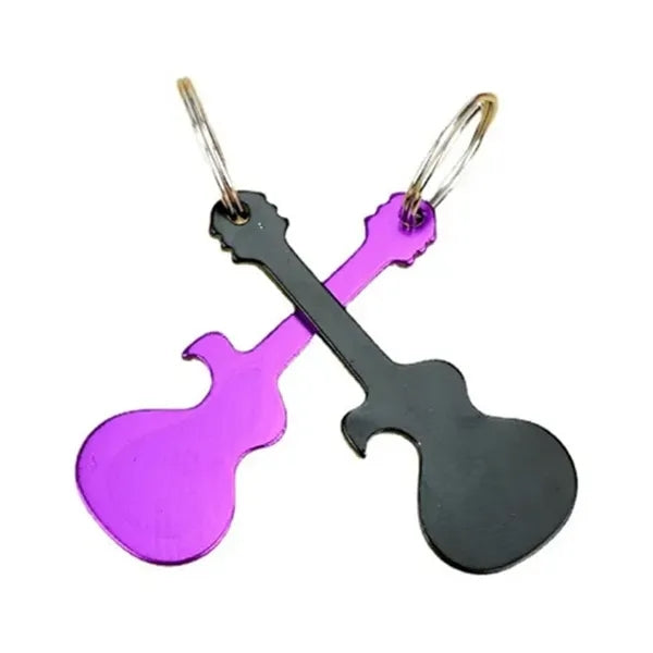 Guitar Can Opener Keychain