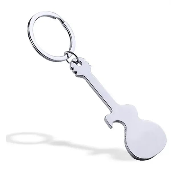Guitar Can Opener Keychain