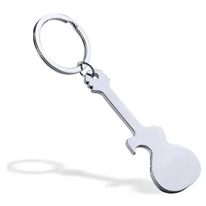 Guitar Can Opener Keychain