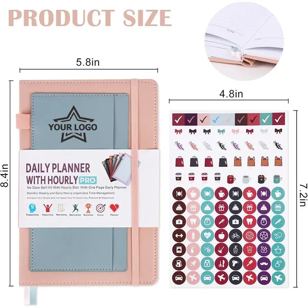 A5 Undated Weekly Monthly Goal Planner