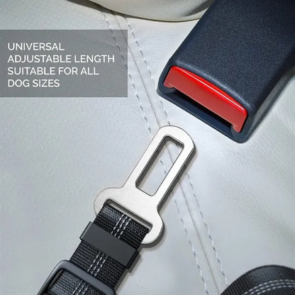 Safety Dog Leash For Car Seatbelt Bungee Cord