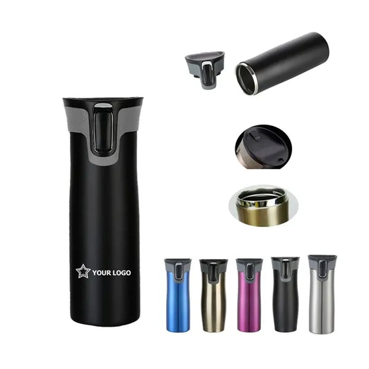 16 oz Stainless Steel Leakproof Tumbler Thermal Mug