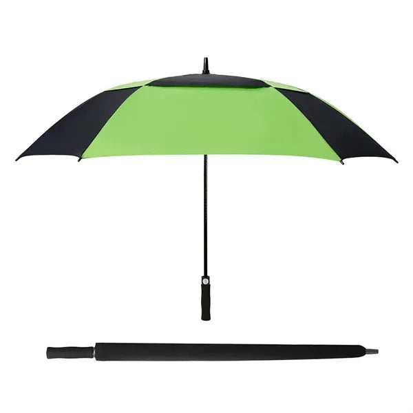 60" Arc Auto Open Windproof Square Golf Umbrella