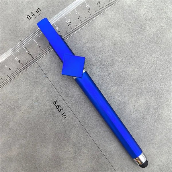 Promotional Ballpoint Pen with Stylus Tip Soft Touch Click